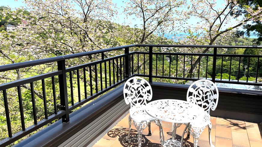 【2階】昼のバルコニー