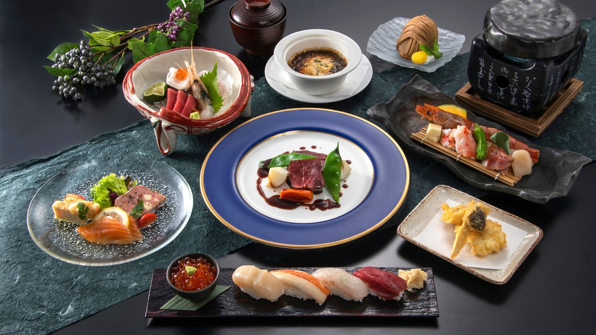 【2食付】≪特別価格★4000円OFF≫旬の味覚を味わう〜極上のひととき・せせらぎ会席プラン〜