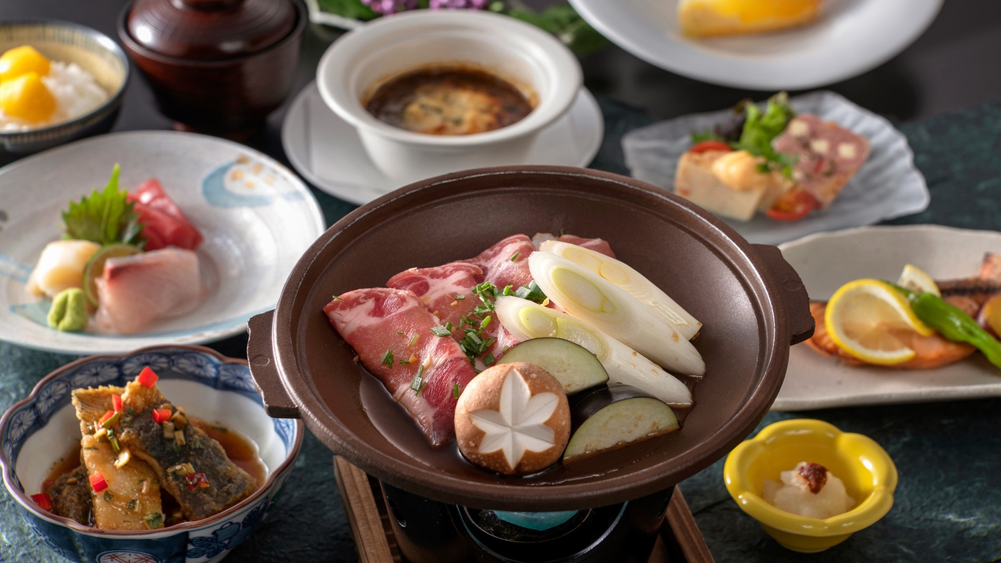 【2食付】早期割引３０■和洋創作会席コース『朝里の森』2食付プラン！