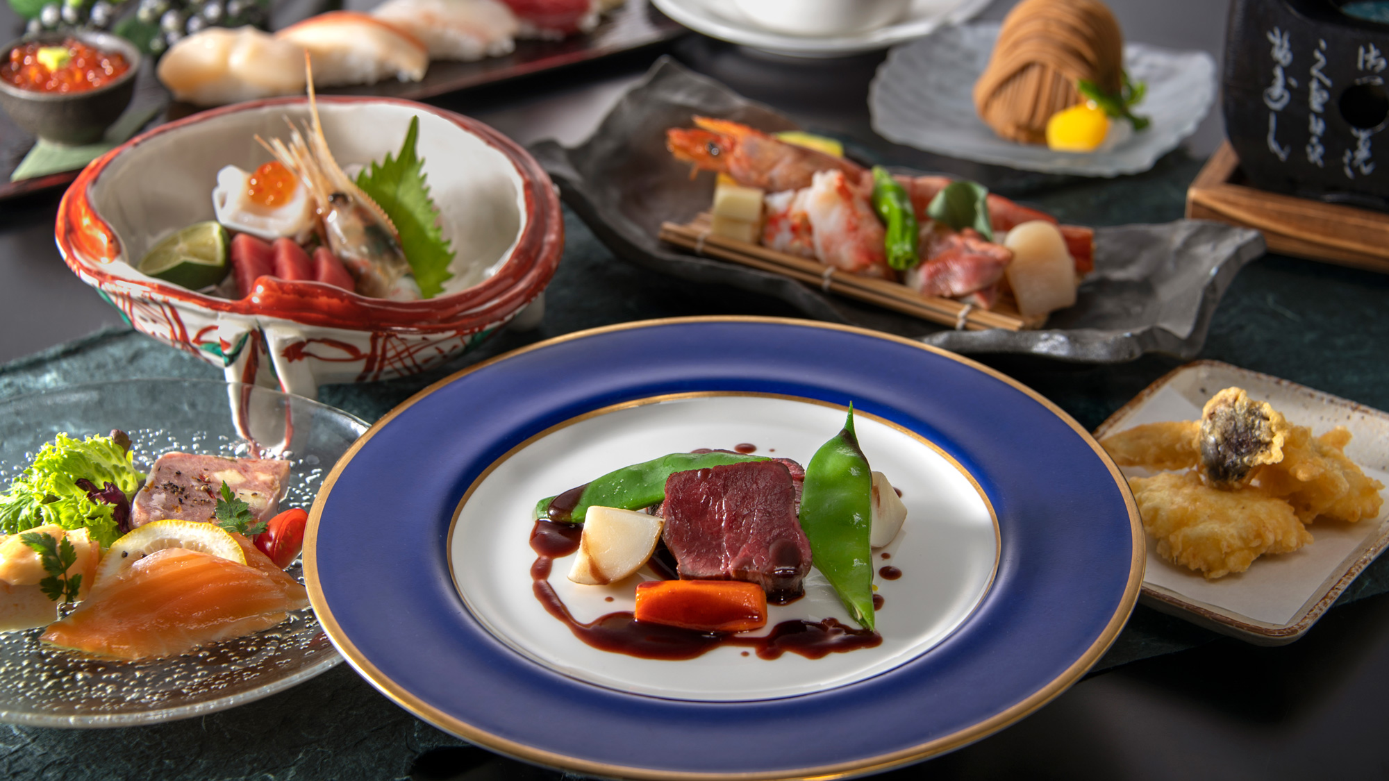 旬の味覚を味わう！極上のひととき、せせらぎ会席