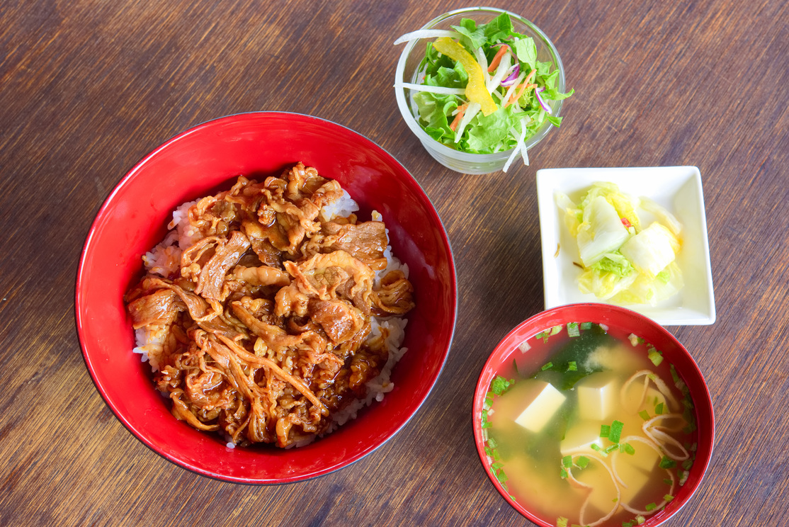 【夕食プラン】忙しい方に簡単お手軽カルビ丼セット！【天然温泉あまるべの湯】