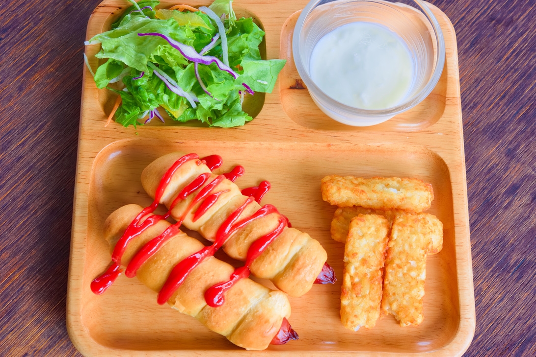 【軽朝食付】朝はパンがいい！ホットサンドプレート♪【天然温泉あまるべの湯】