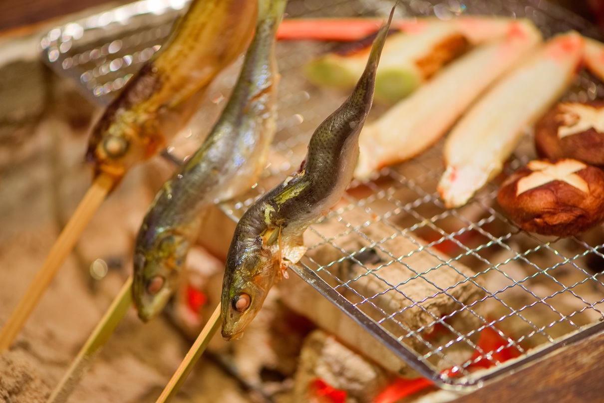 【かにすきと焼きガニ】囲炉裏スタイルで山陰の旬を楽しむ♪【2食付】
