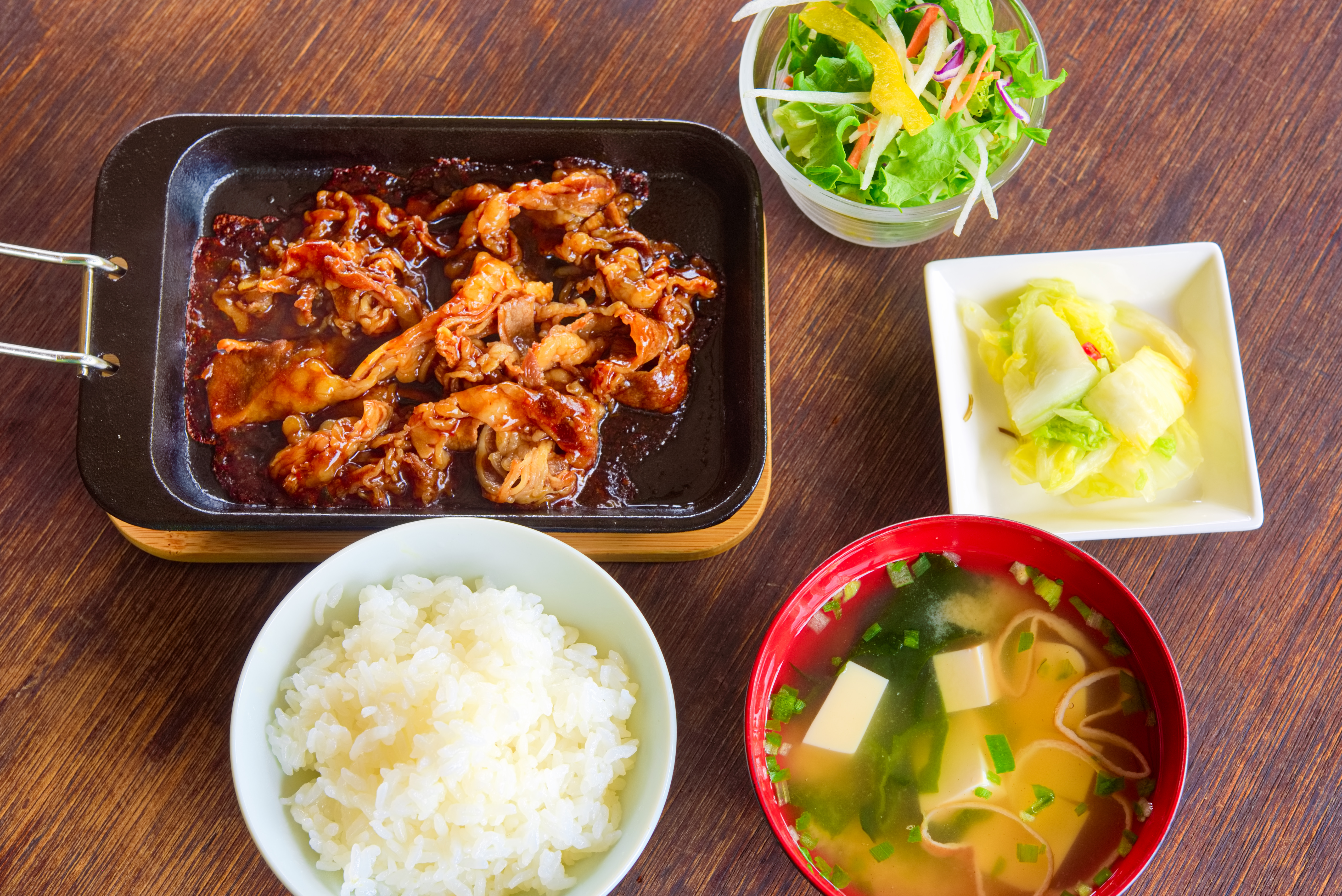 【お手軽夕食】焼肉定食