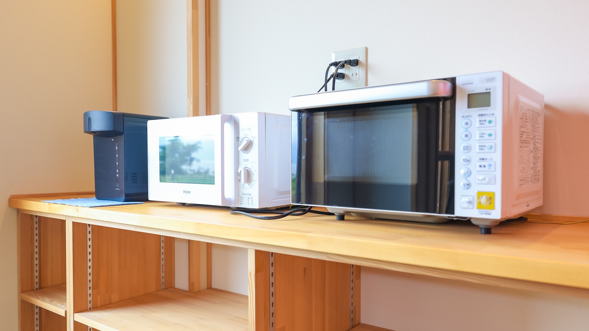 館内には電子レンジがございます