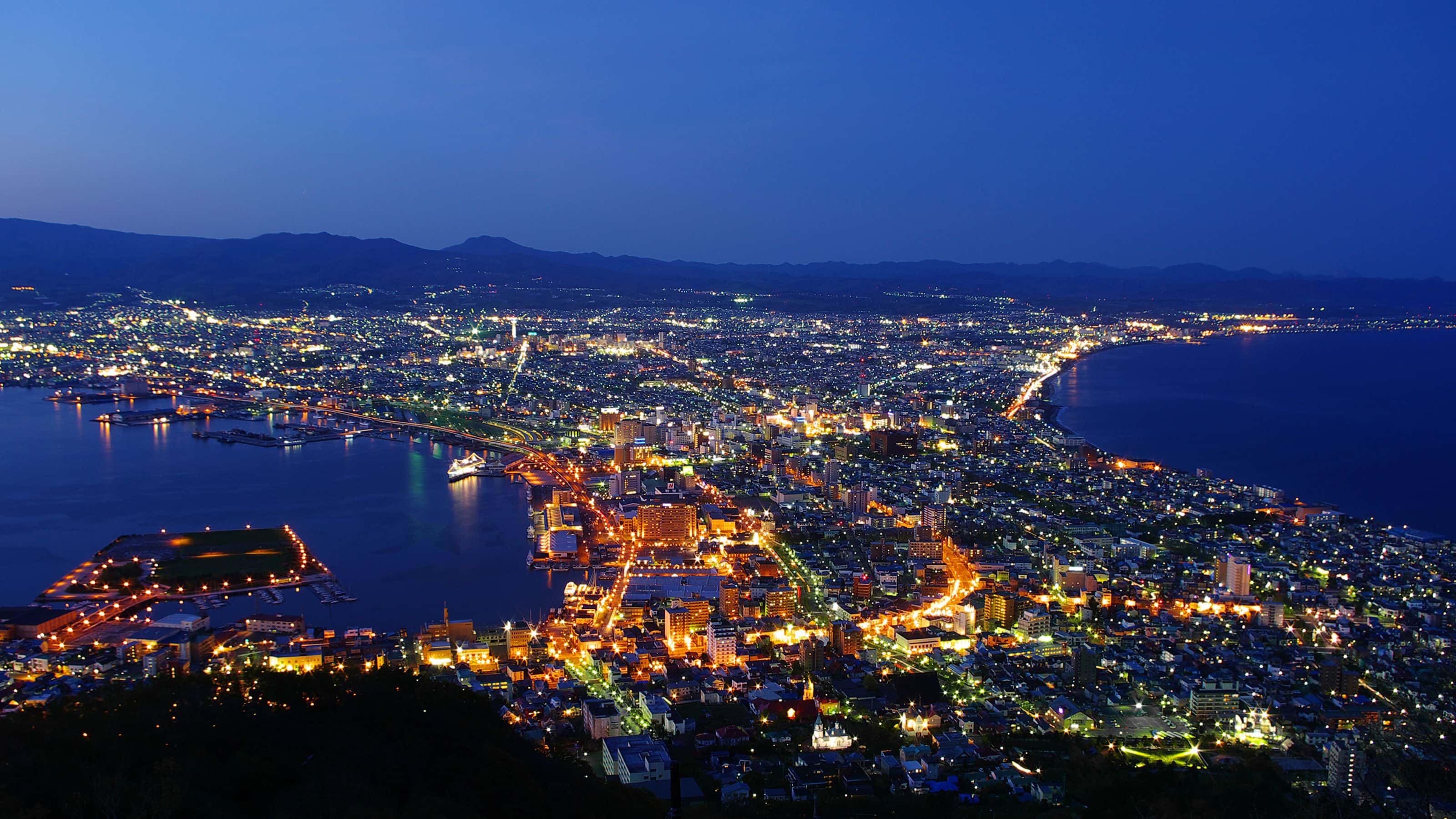 函館山展望台から見た夜景