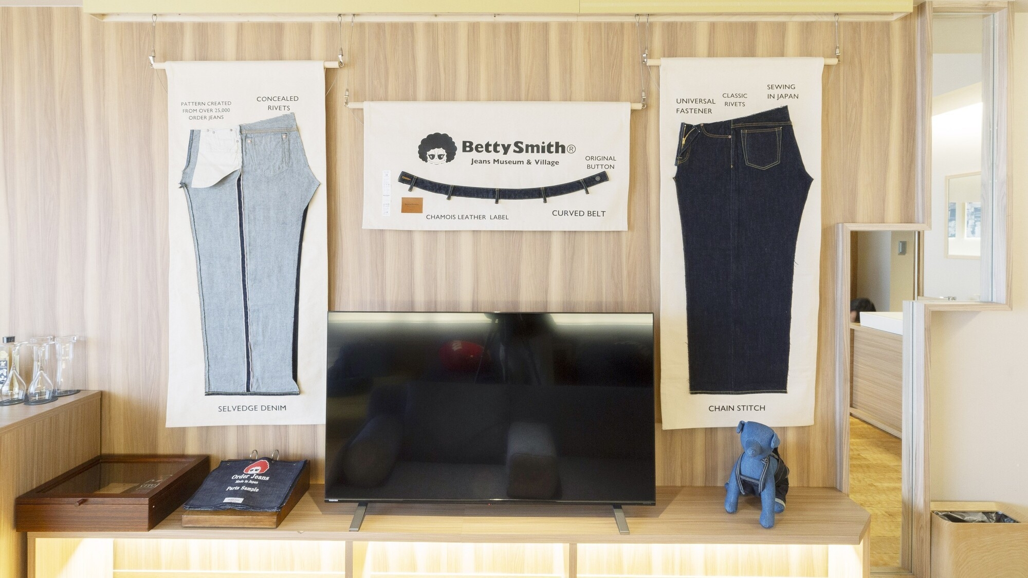 【UNOHOTEL×BettySｍith　デニムコンセプトルーム】国産デニムの歴史や技術がわかる！？