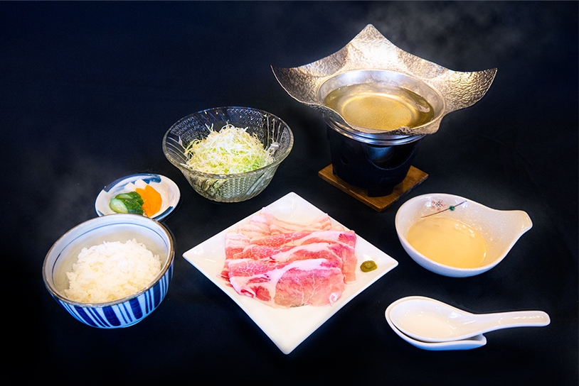 【夕食付プラン】ご夕食にしゃぶしゃぶ御膳をご用意したプランです！