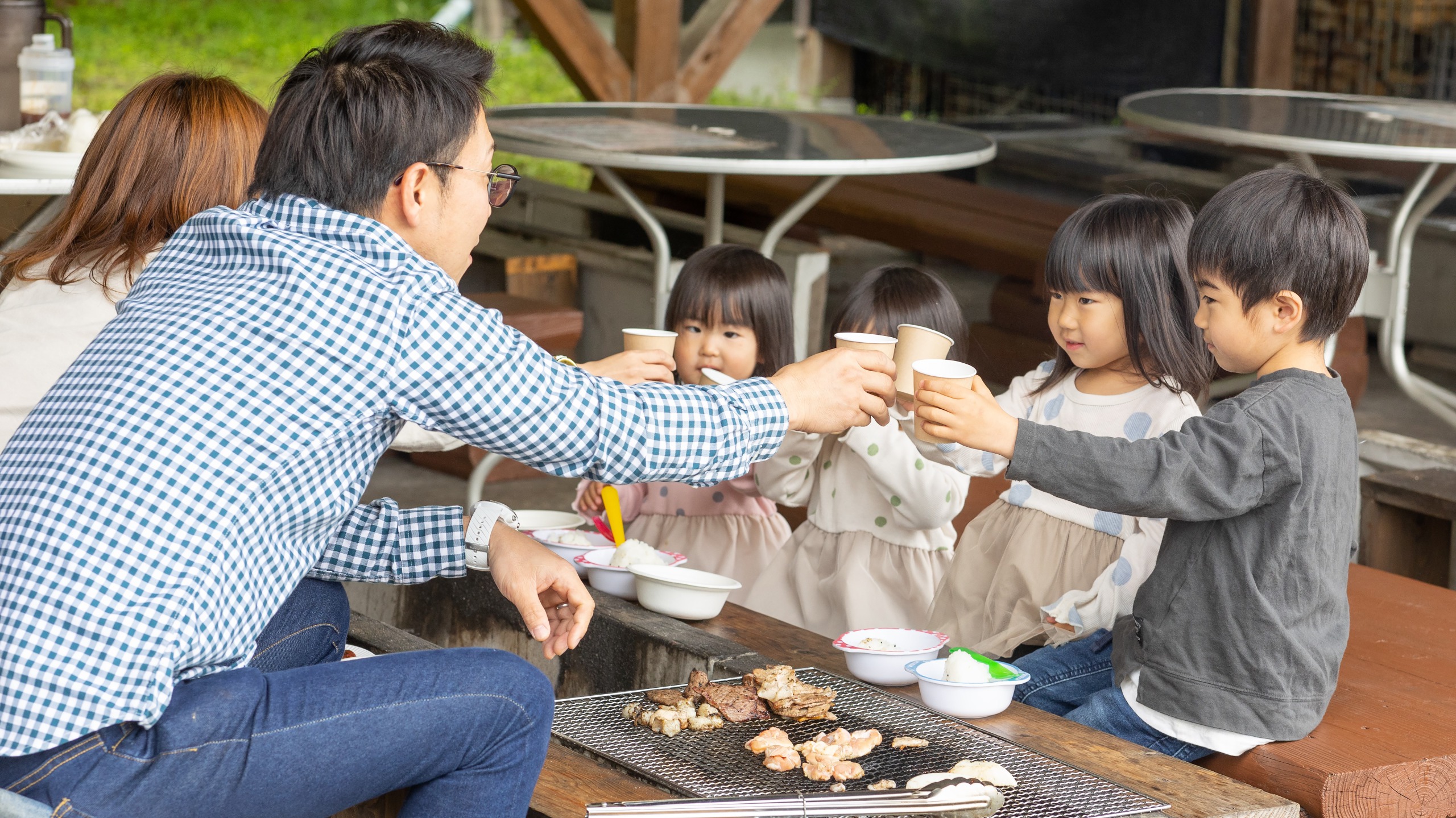 【夕食】BBQ