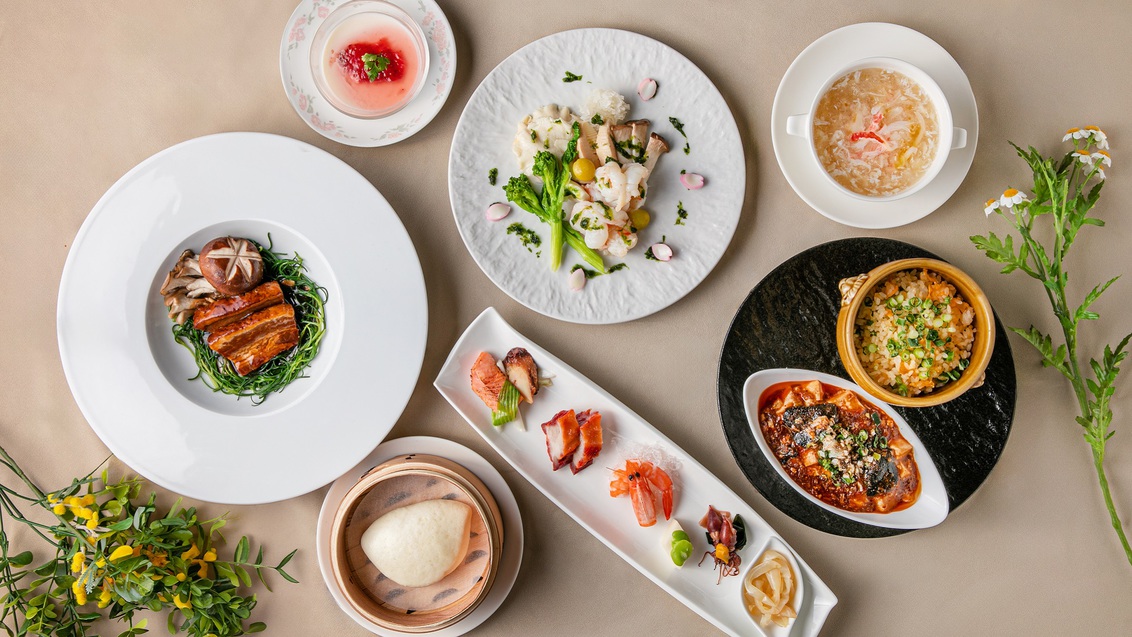 [中国料理 古稀殿]「サンシャイン菜譜」付きステイ(夕・朝食付き)