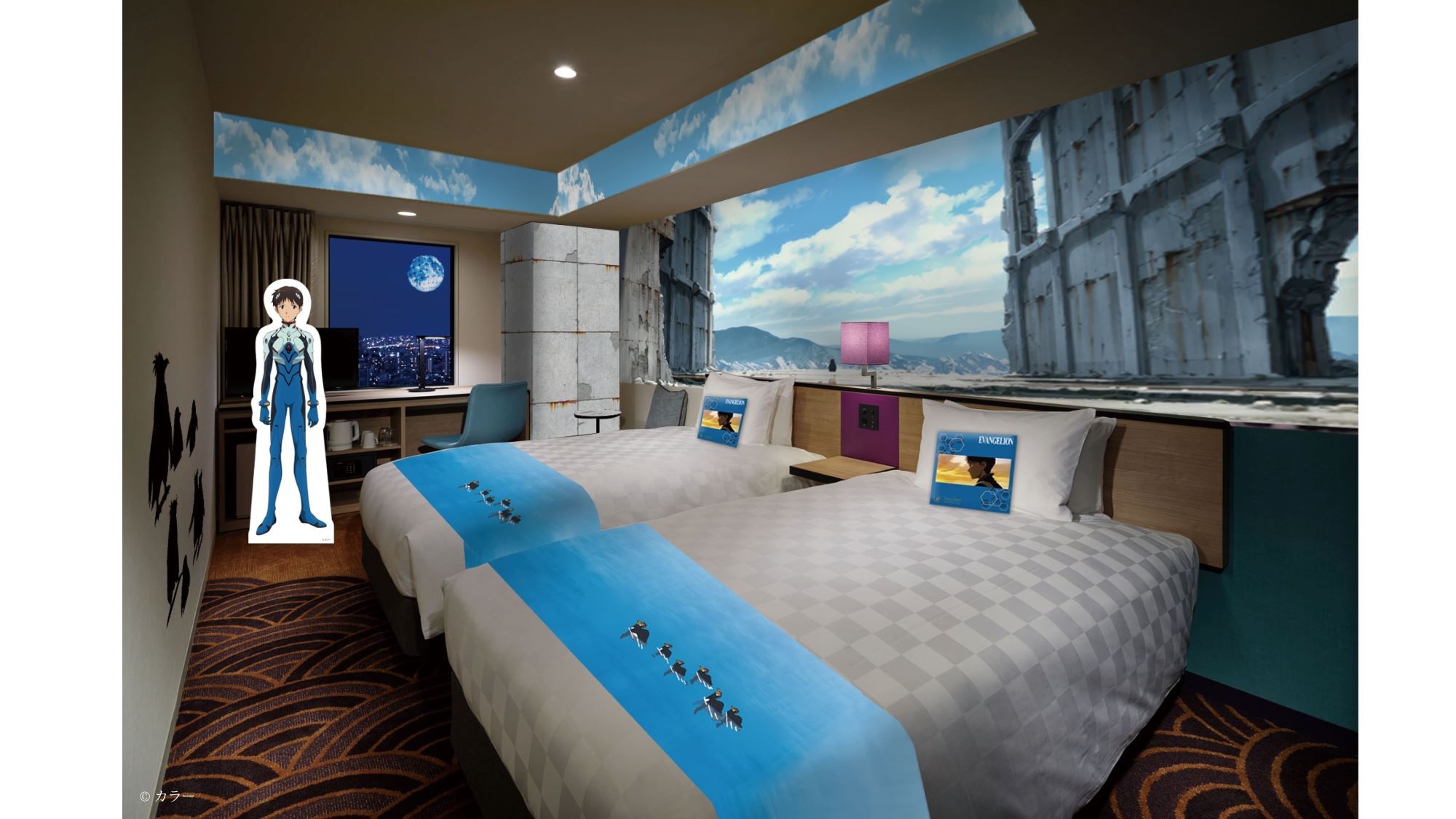エヴァンゲリオン「北の湖の廃墟」コンセプトルーム宿泊プラン