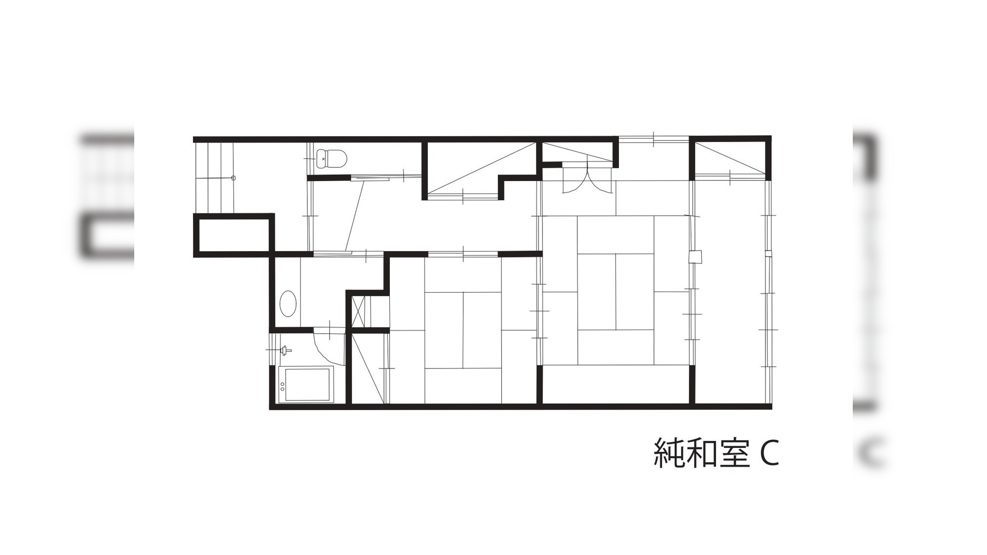 純和室「Cタイプ」　間取り