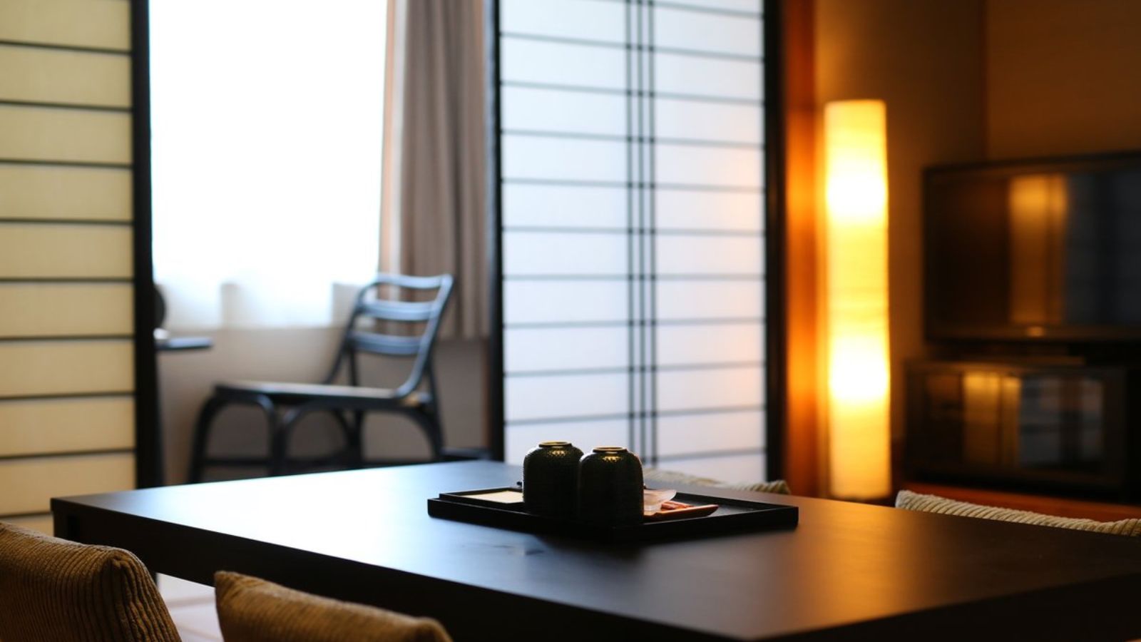 和室8帖「亀甲」（KIKKOU）