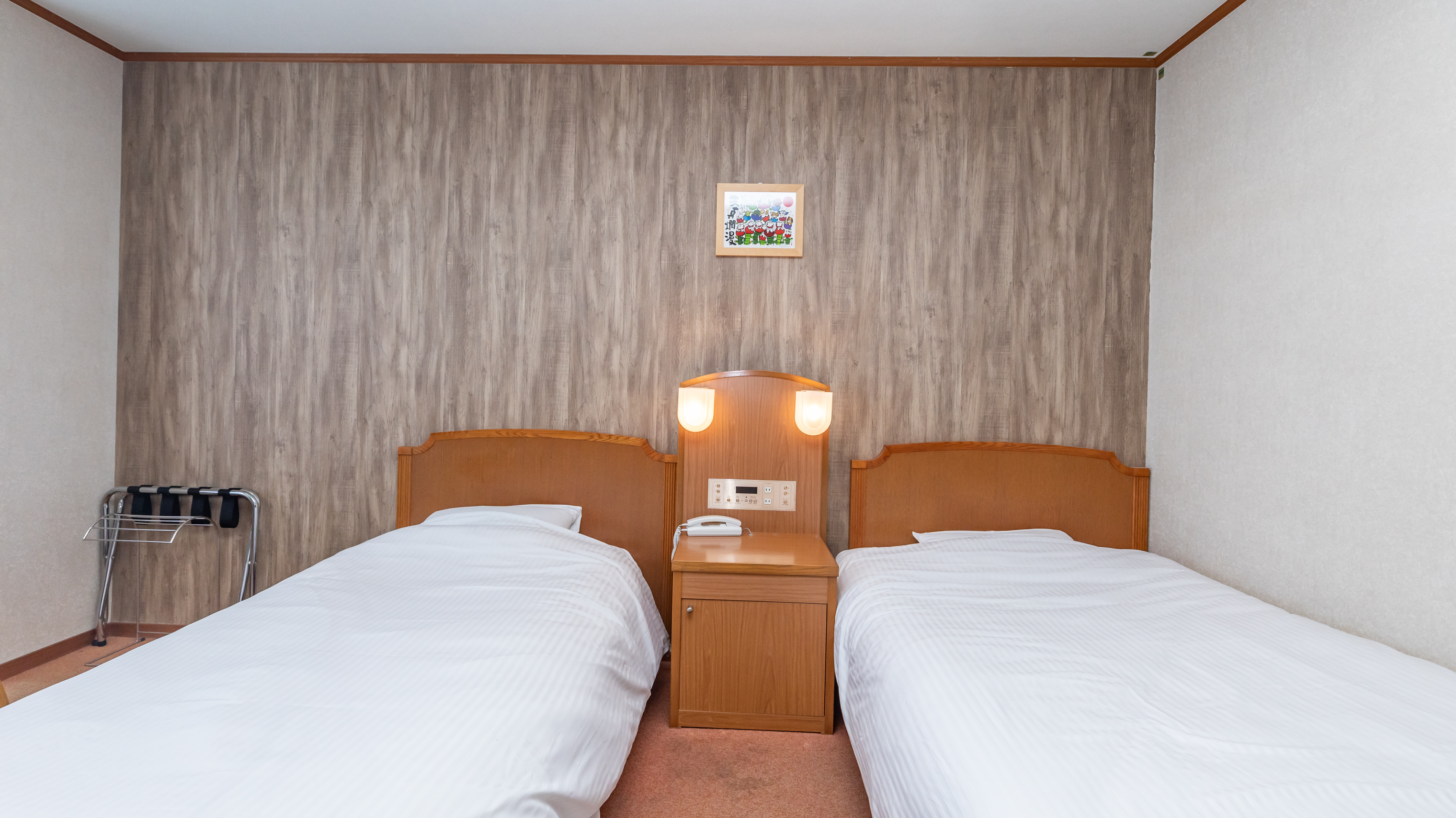 【禁煙】バリアフリーツイン【3階】