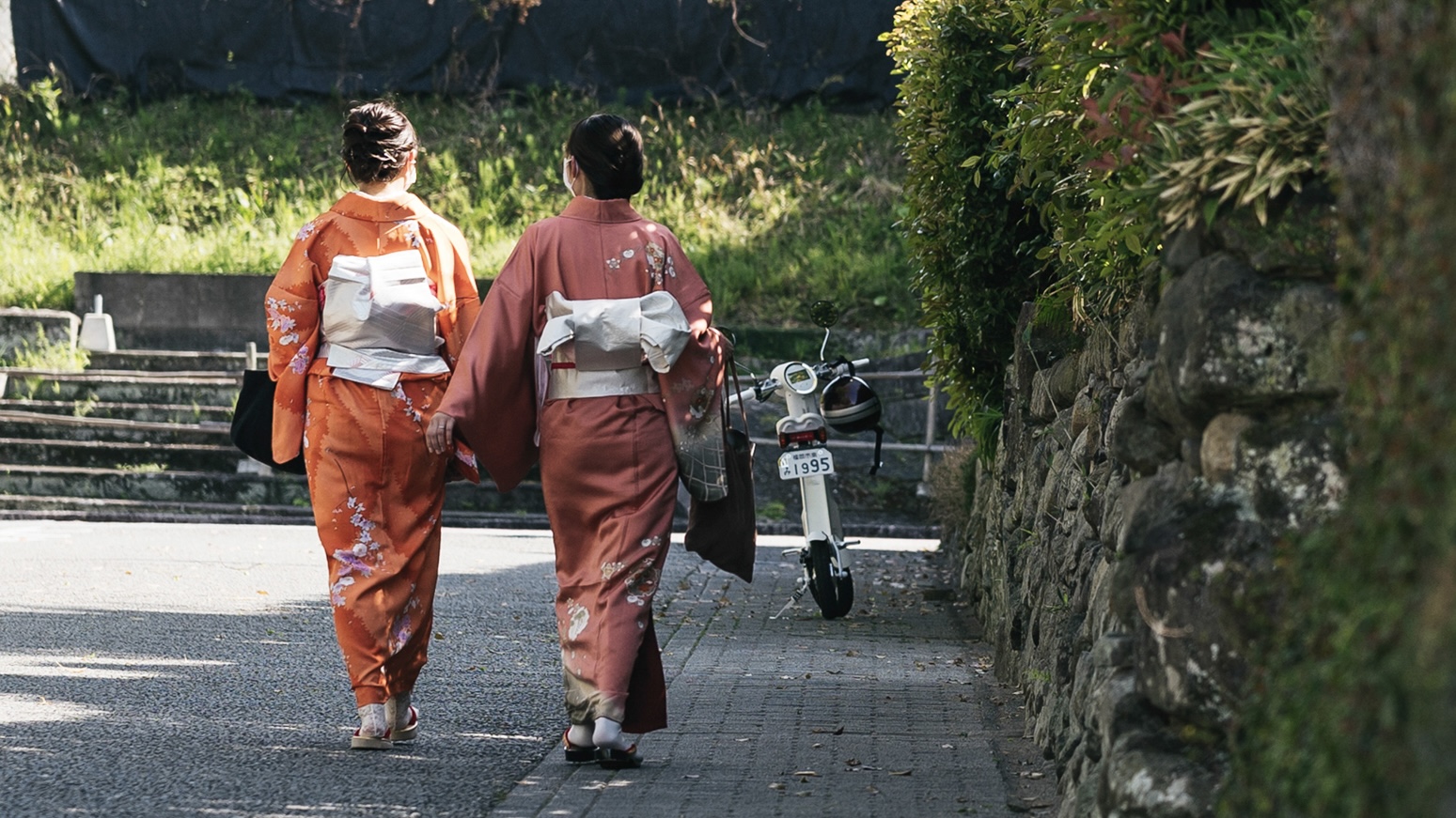 着物でまちあるき体験