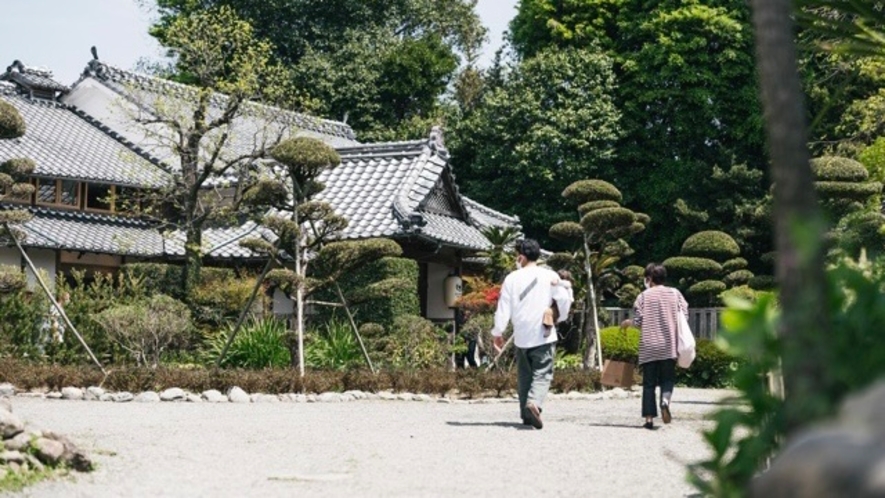 出水麓のまちなみ