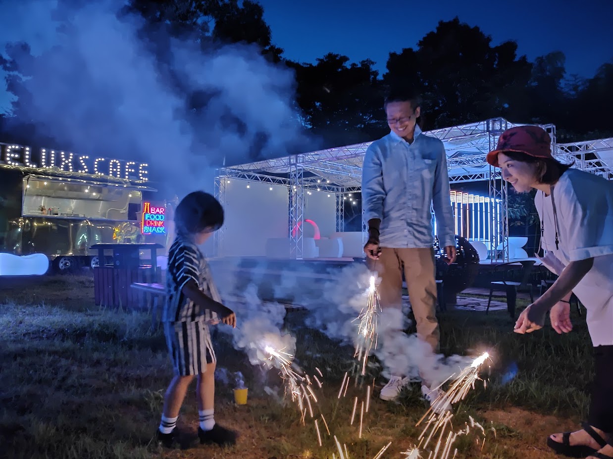 花火もできる！