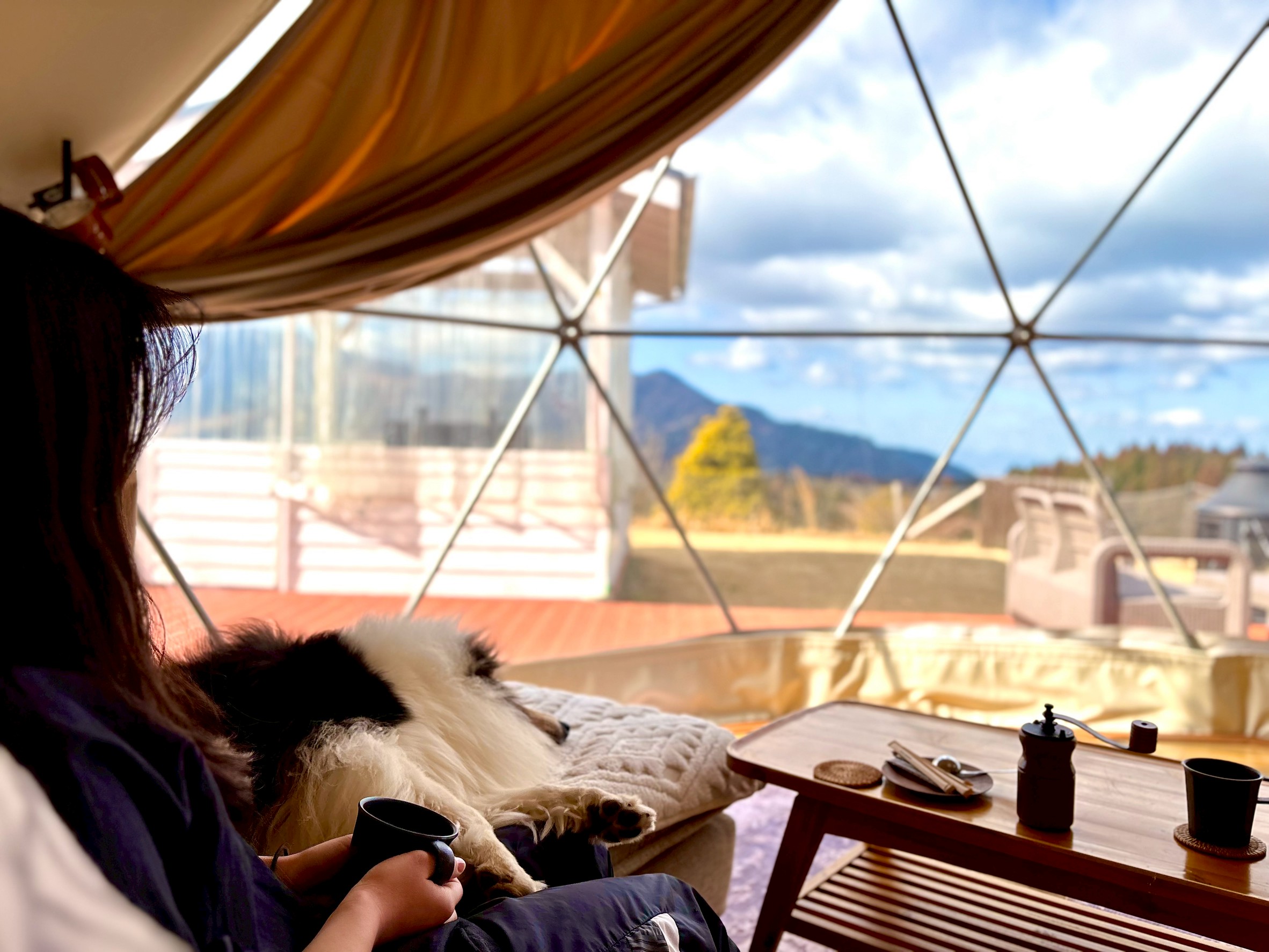 愛犬とくつろぐ、もうひとつの我が家