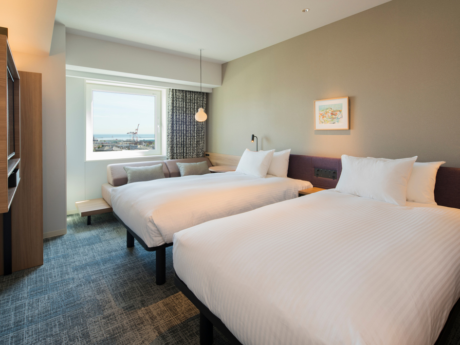 【スーペリアツイン(23.0㎡)】バストイレ別■定員3名■