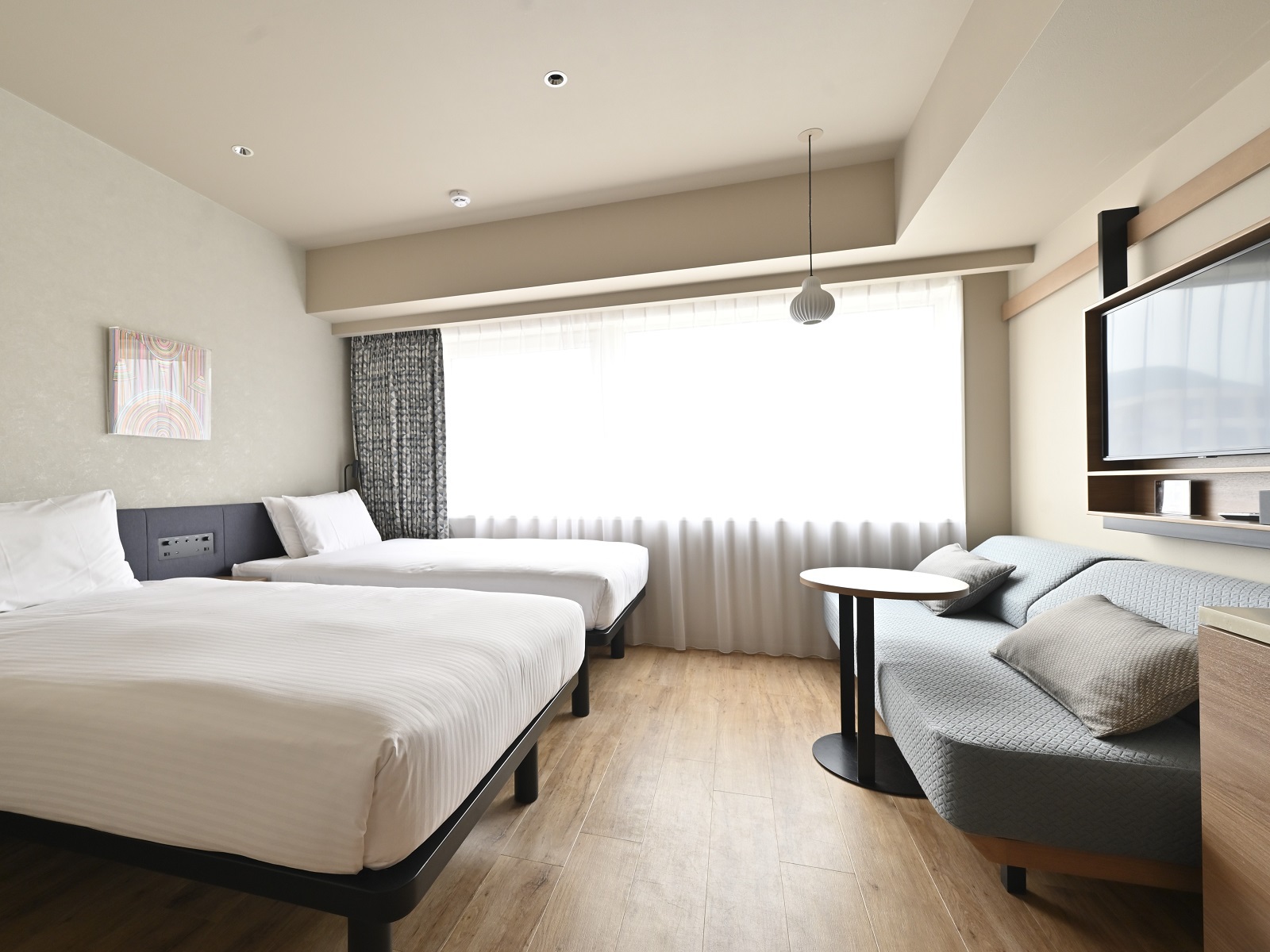 【スーペリアツイン 】数部屋ですが山側のお部屋がございます。