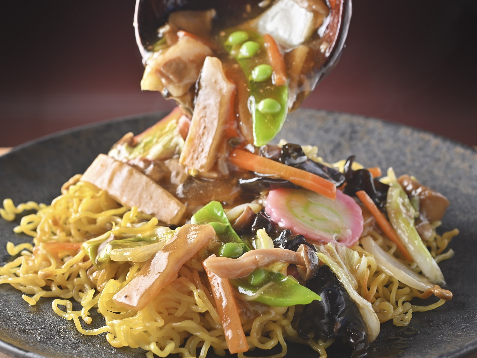 【小樽ご当地グルメのあんかけ焼きそば】