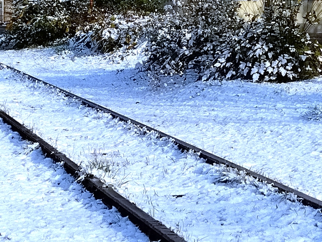 【季節の景観：冬】雪の旧手宮線跡