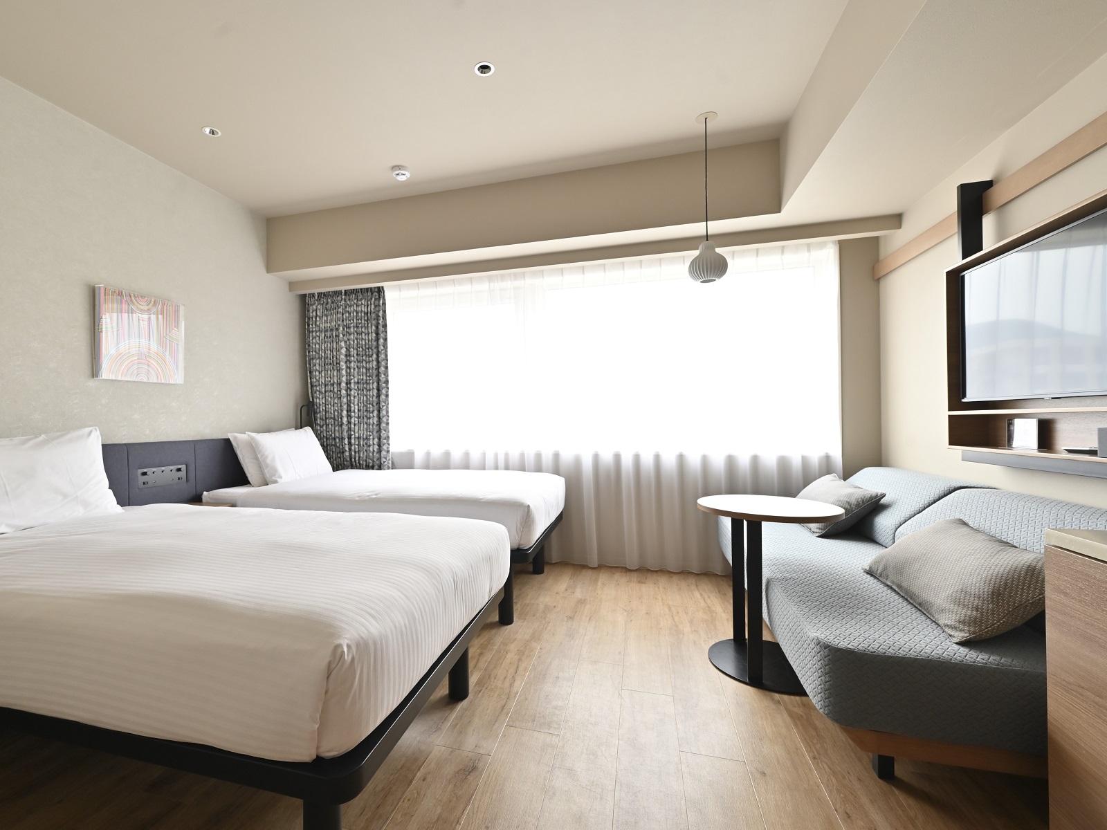 【スーペリアツイン 】数部屋ですが山側のお部屋がございます。