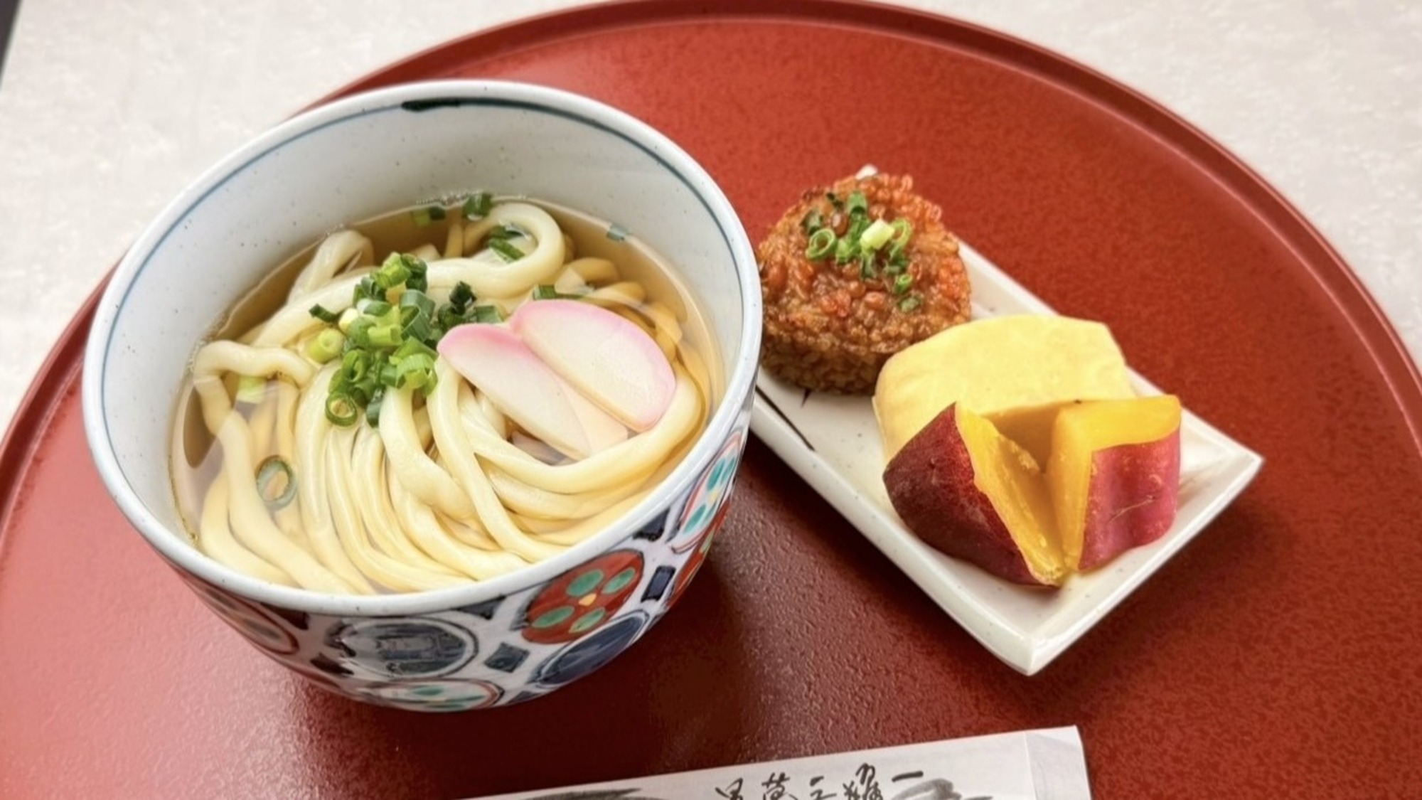 【朝食】朝食に香川名物讃岐うどん！あっさりだしで軽く食べられる♪