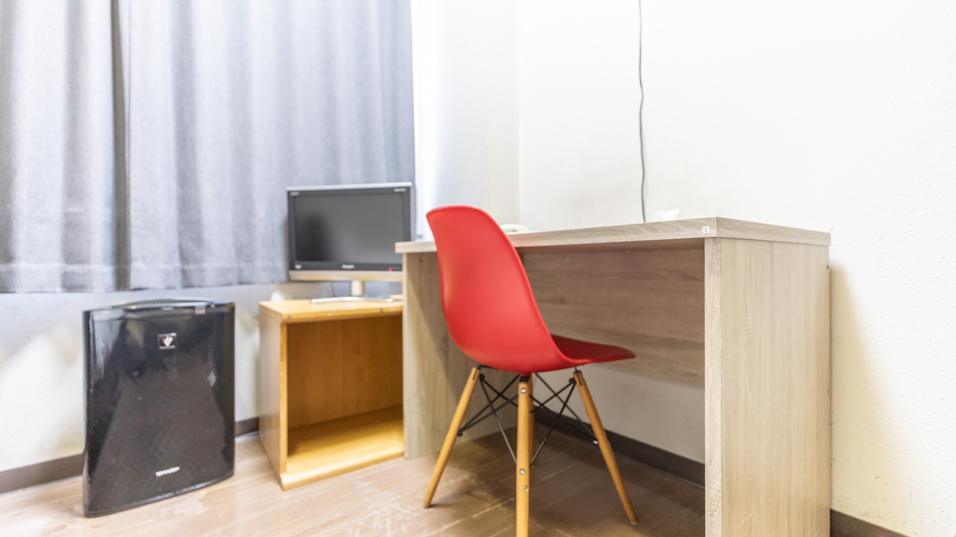 【禁煙】シングルルーム（バス・トイレ共用）