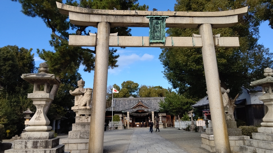 【春日神社】ホテルから徒歩7分