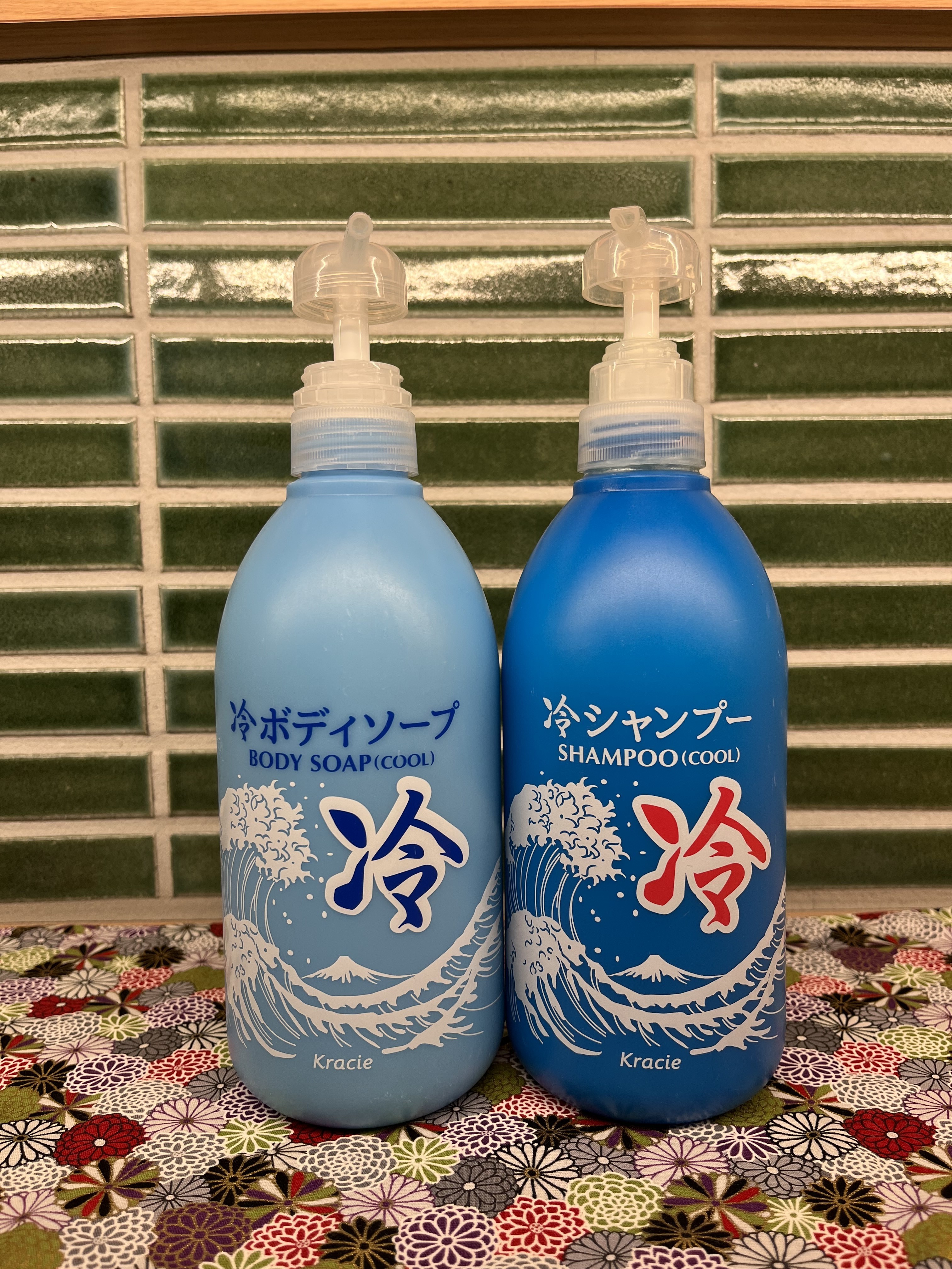 夏季限定　冷やしシャンプー