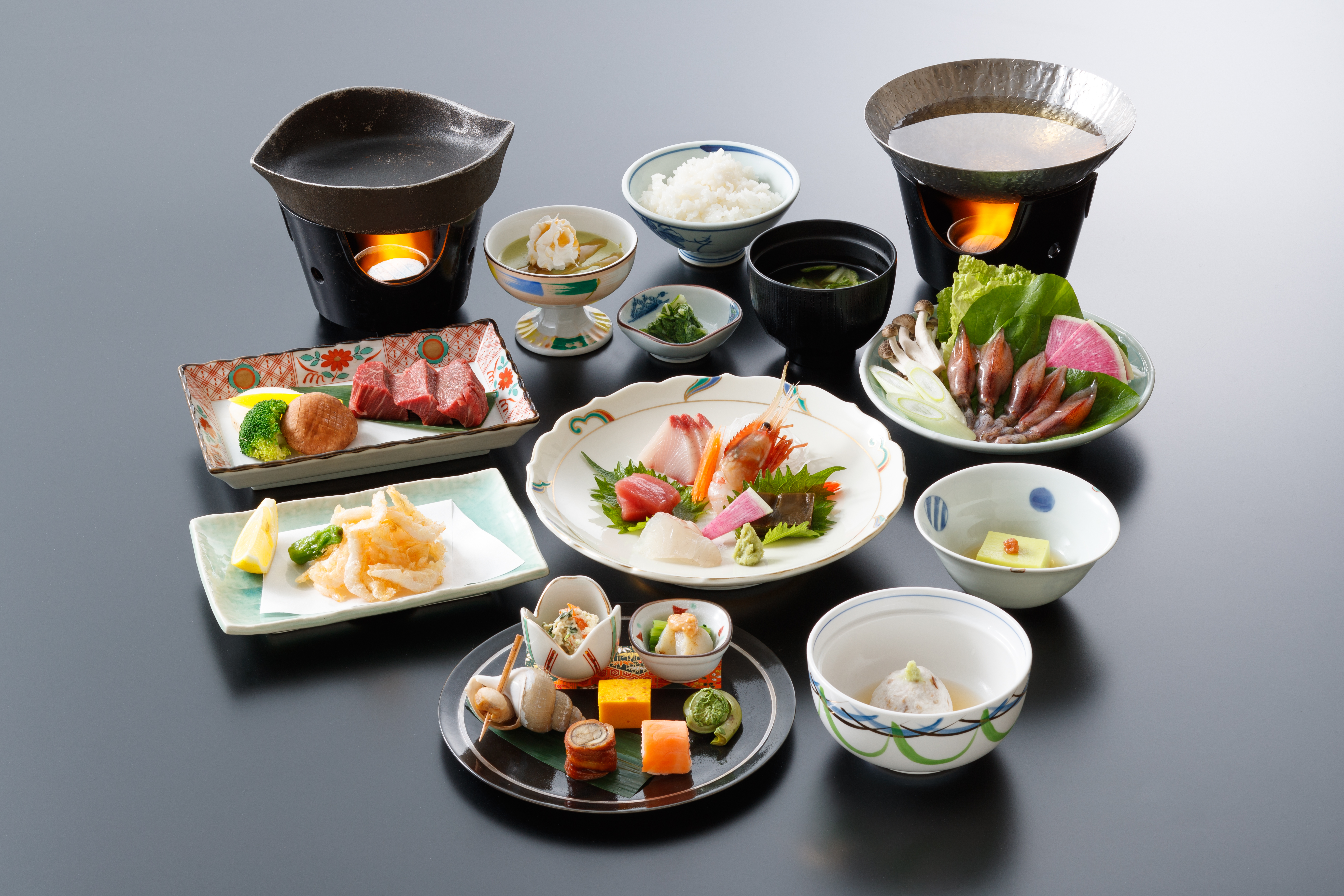 夕食グレードアップ（大人食・小人A対象）春