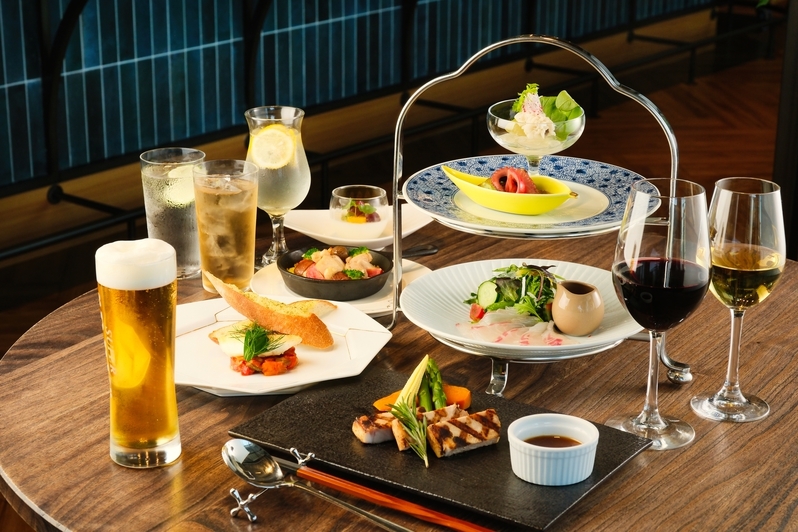 【夏ビアホール-2食付】＜7月・8月の金・土・日限定＞＜100分フリードリンク付＞限定コースを愉しむ