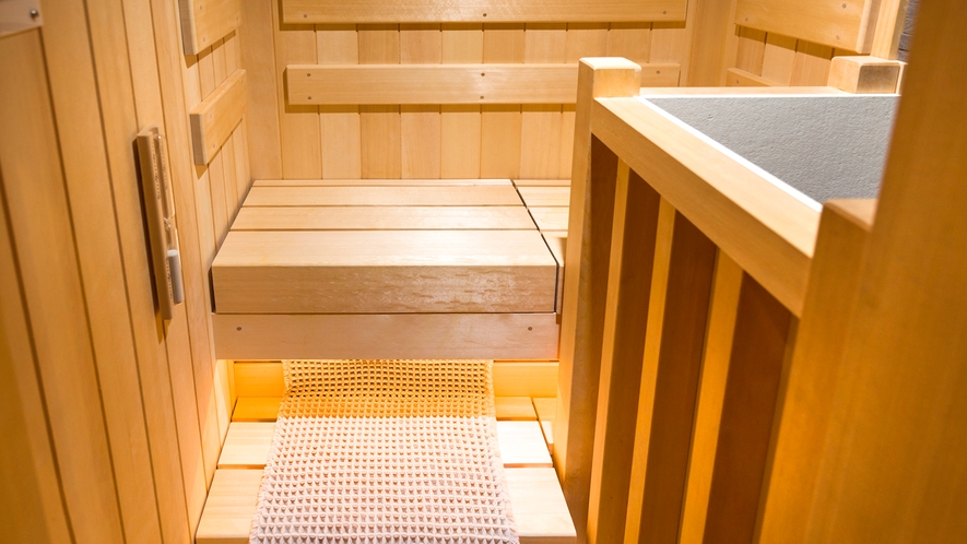 ■プライべートスパ-ソロサウナ■METOS社製のロウリュサウナ・シャワー室を完備！