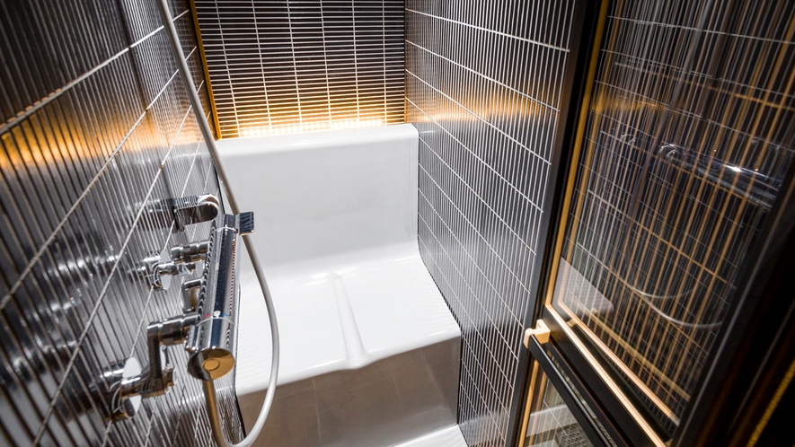 ■プライべートスパ-ソロサウナ■METOS社製のロウリュサウナ・シャワー室を完備！