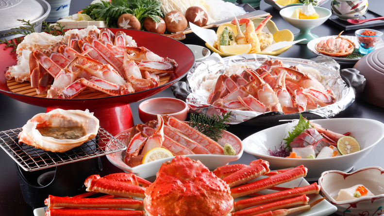 ★冬の感謝セール★通常プランから2200円引き！【個室食】＜蟹フルコース＞人気No.1♪