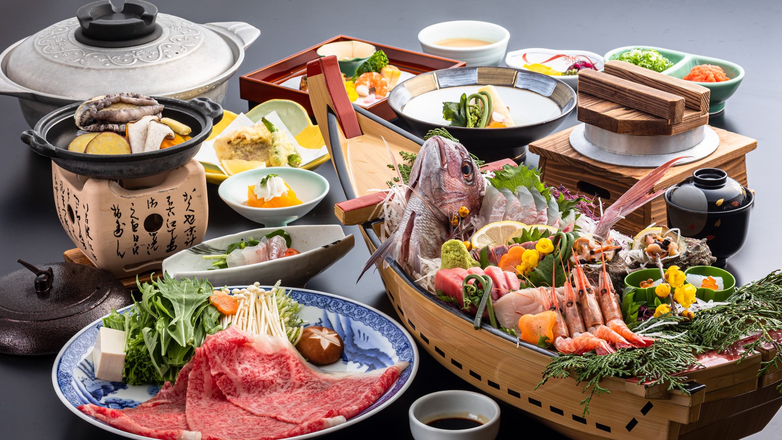 ＜11時〜14時＞【日帰り昼食プラン】『春の舟盛コース』※幼児様ふくめ６名様まで可能