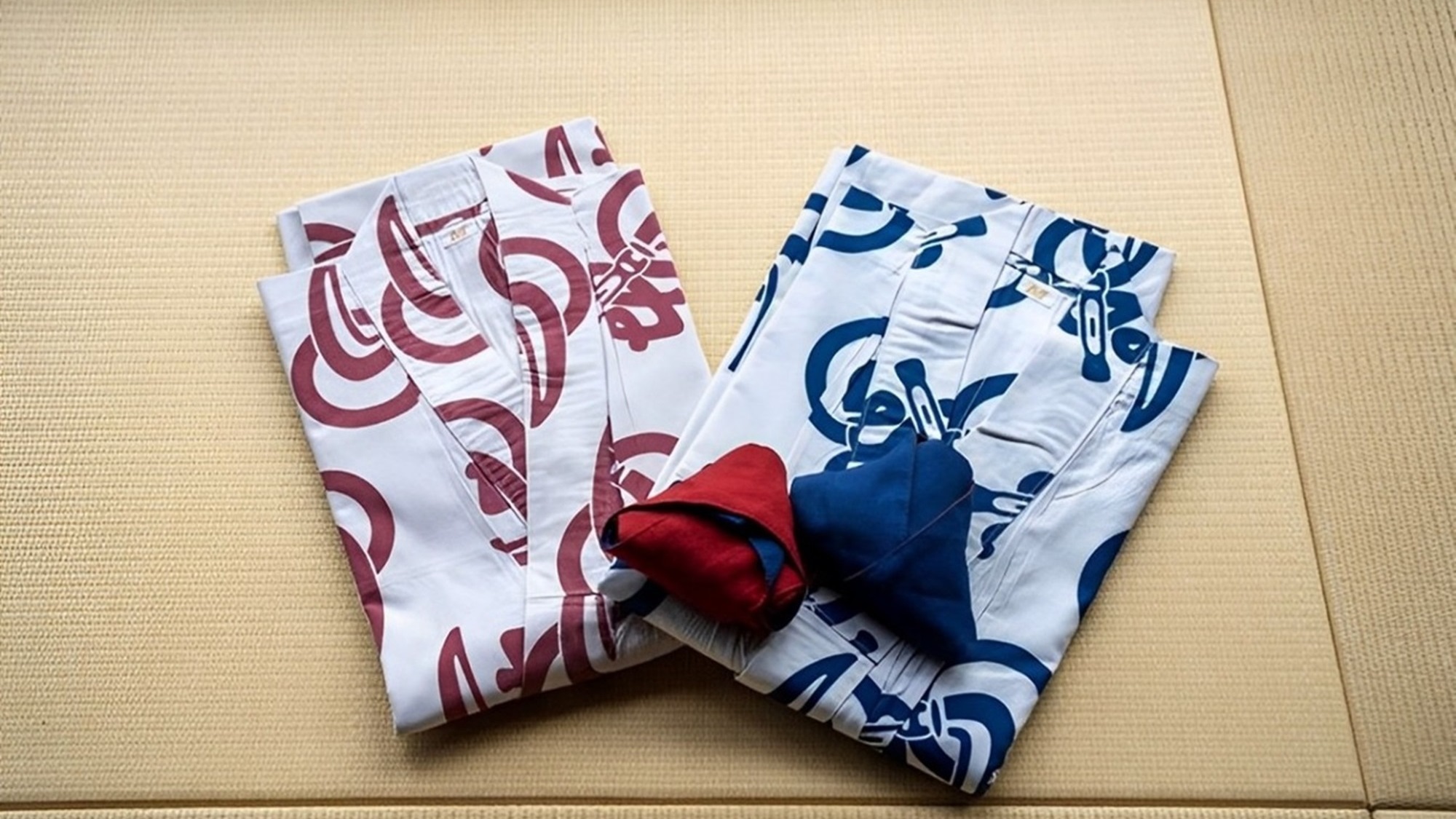 【アメニティ】かまわぬ柄の和空オリジナル浴衣