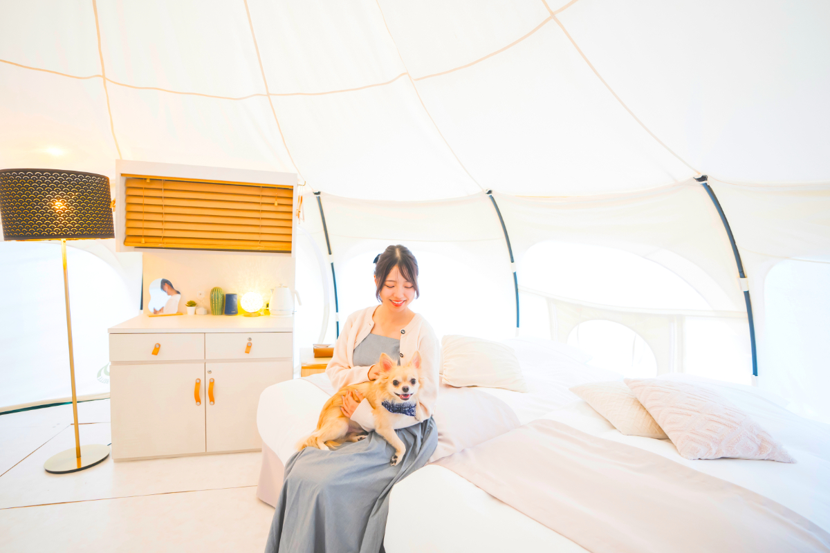 Nakisuna Dog Suite Glamping Tent【11月より新設予定】