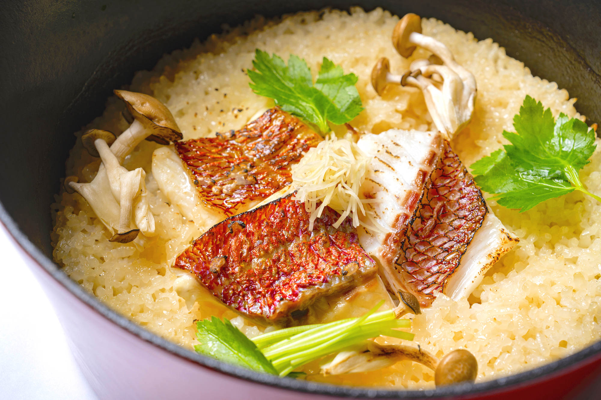 特製「鯛釜飯」