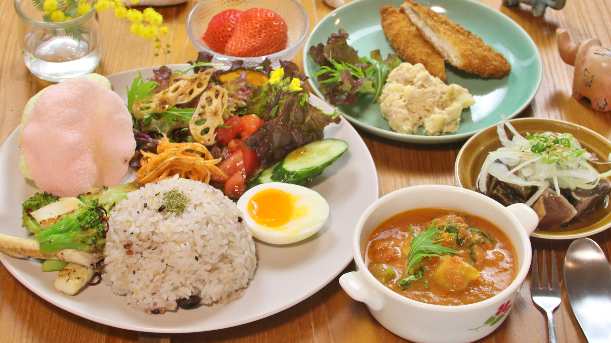【夕食】エスニック料理&times;郷土料理 