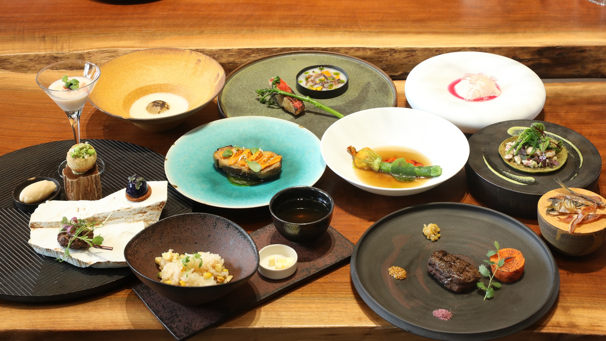 【ご夕食】2025年7～8月のディナーコース　HINOHO(※イメージ)