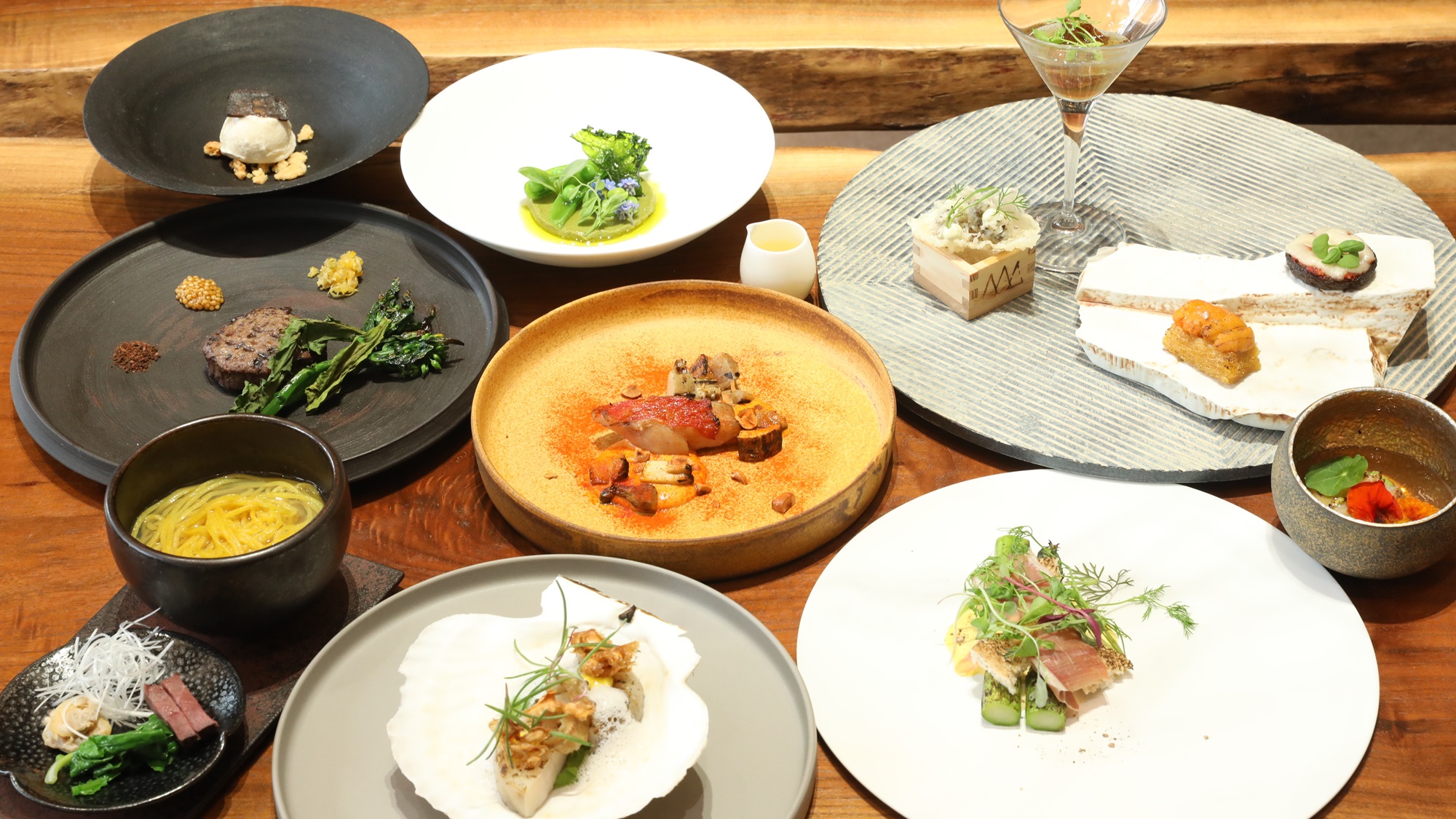 【ご夕食】2025年5～6月のディナーコース　HINOHO(※イメージ)