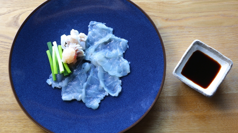 《1泊2食》冬季限定今しか食べれない若狭鮮魚のディナー×ふぐ料理