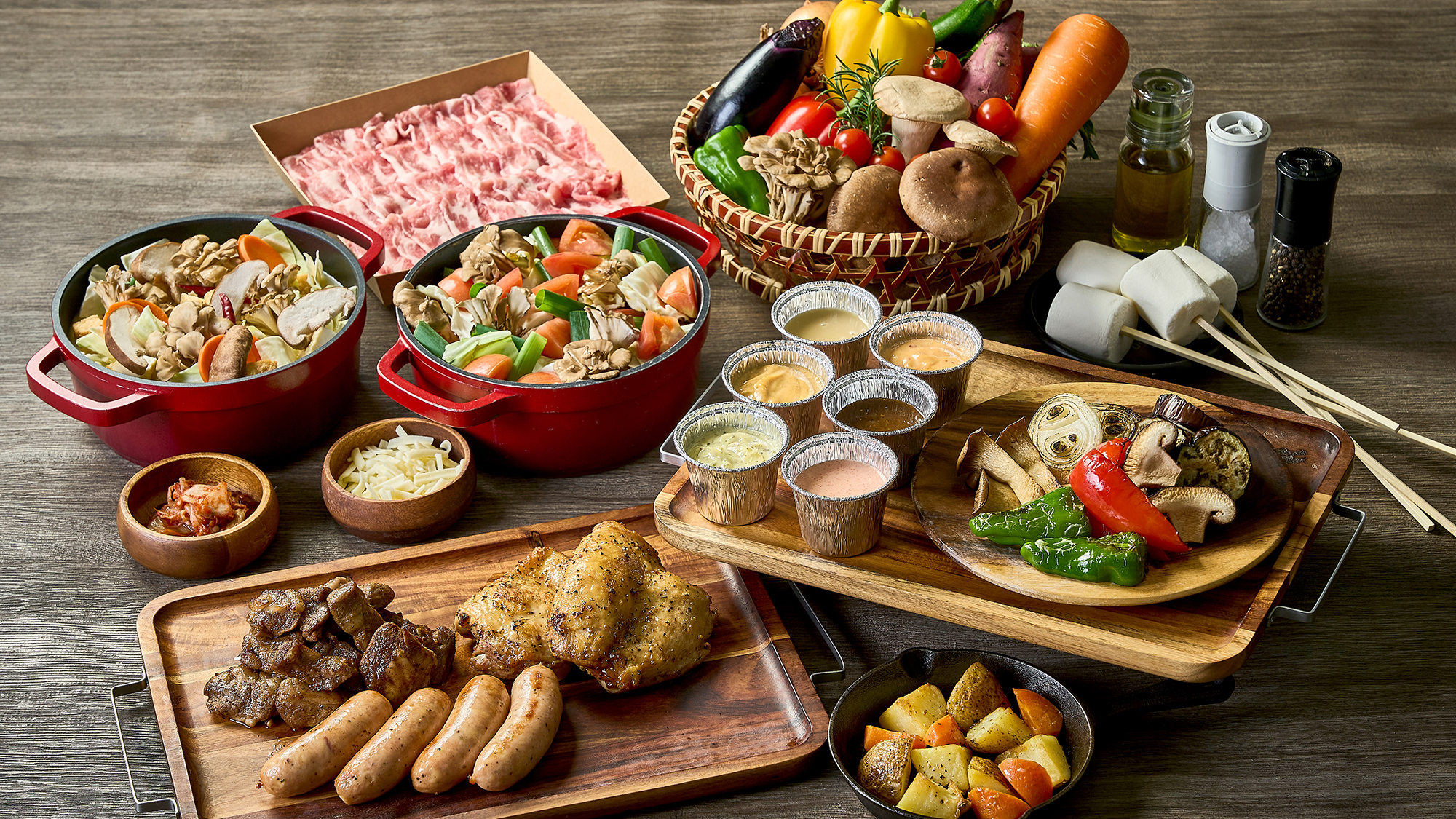 【レギュラールBBQ】［冬/2025］ 冬限定の&ldquo;あったかメニュー&rdquo;で、心まで満たされる夕食を。