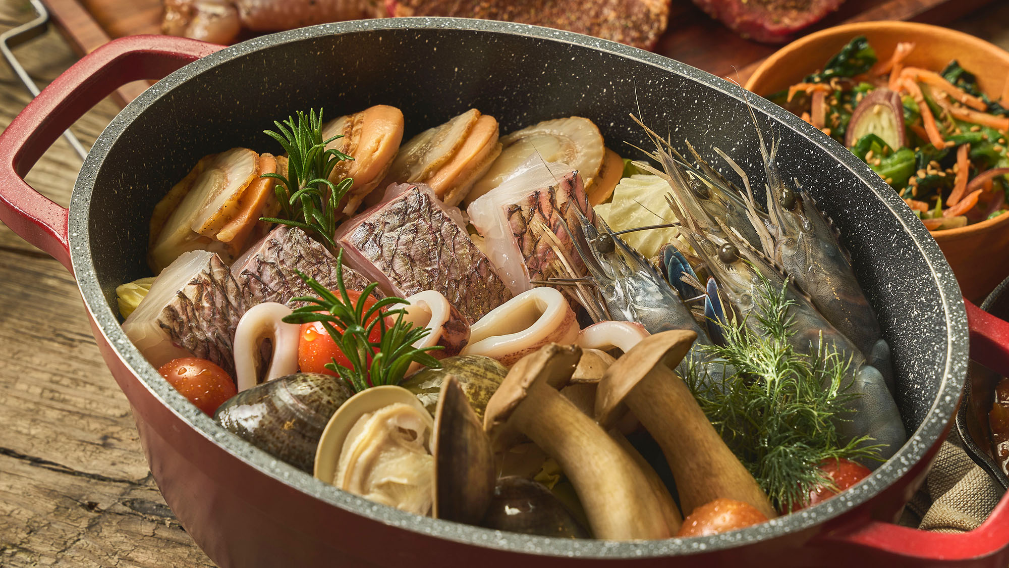 【プレミアムBBQ】［春夏/2026］ お好みの鍋料理を選べるプレミアムコース 