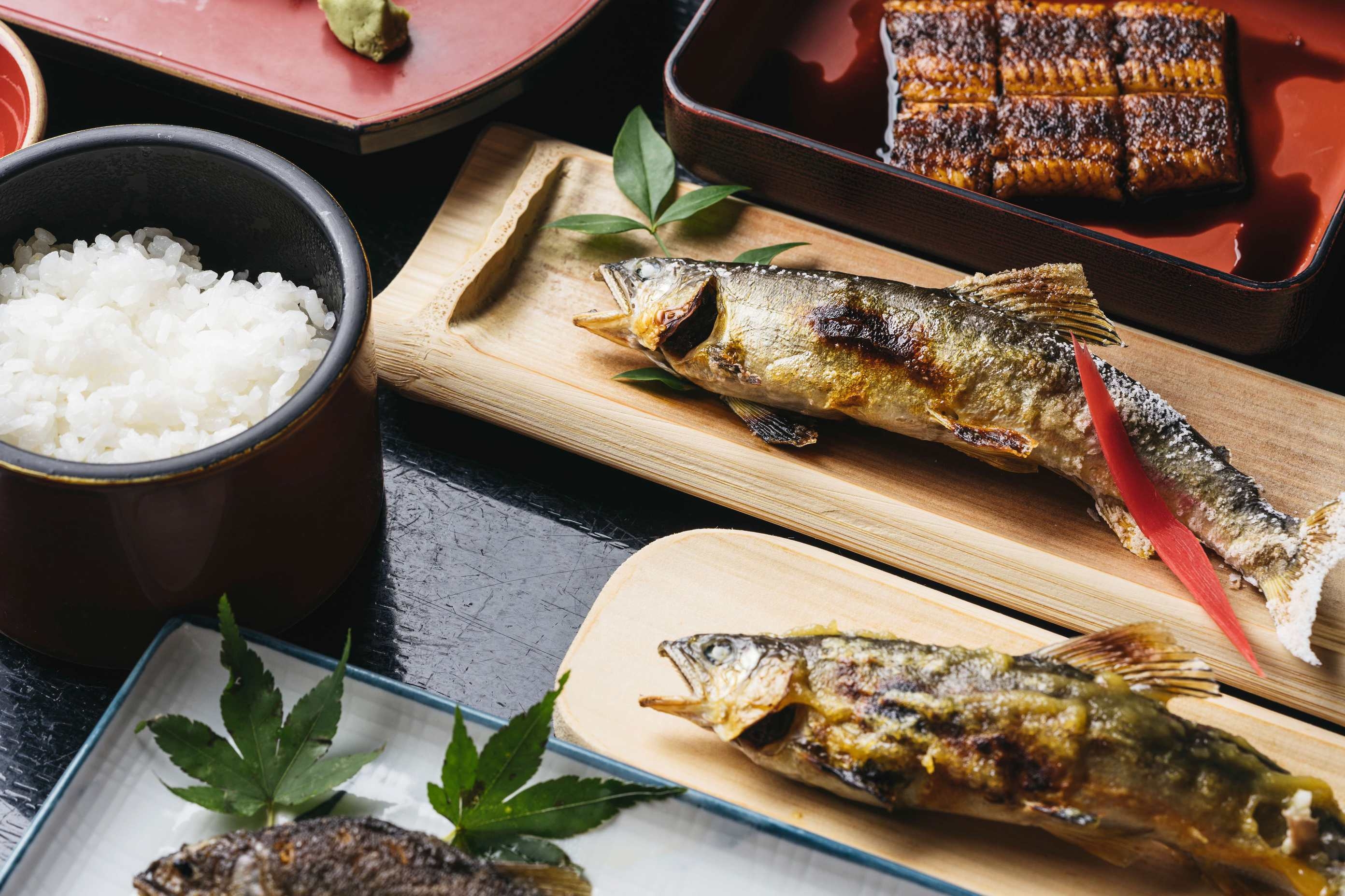 夏の風物詩「甲佐町やな場」鮎コース料理付きプラン【朝夕食付き】