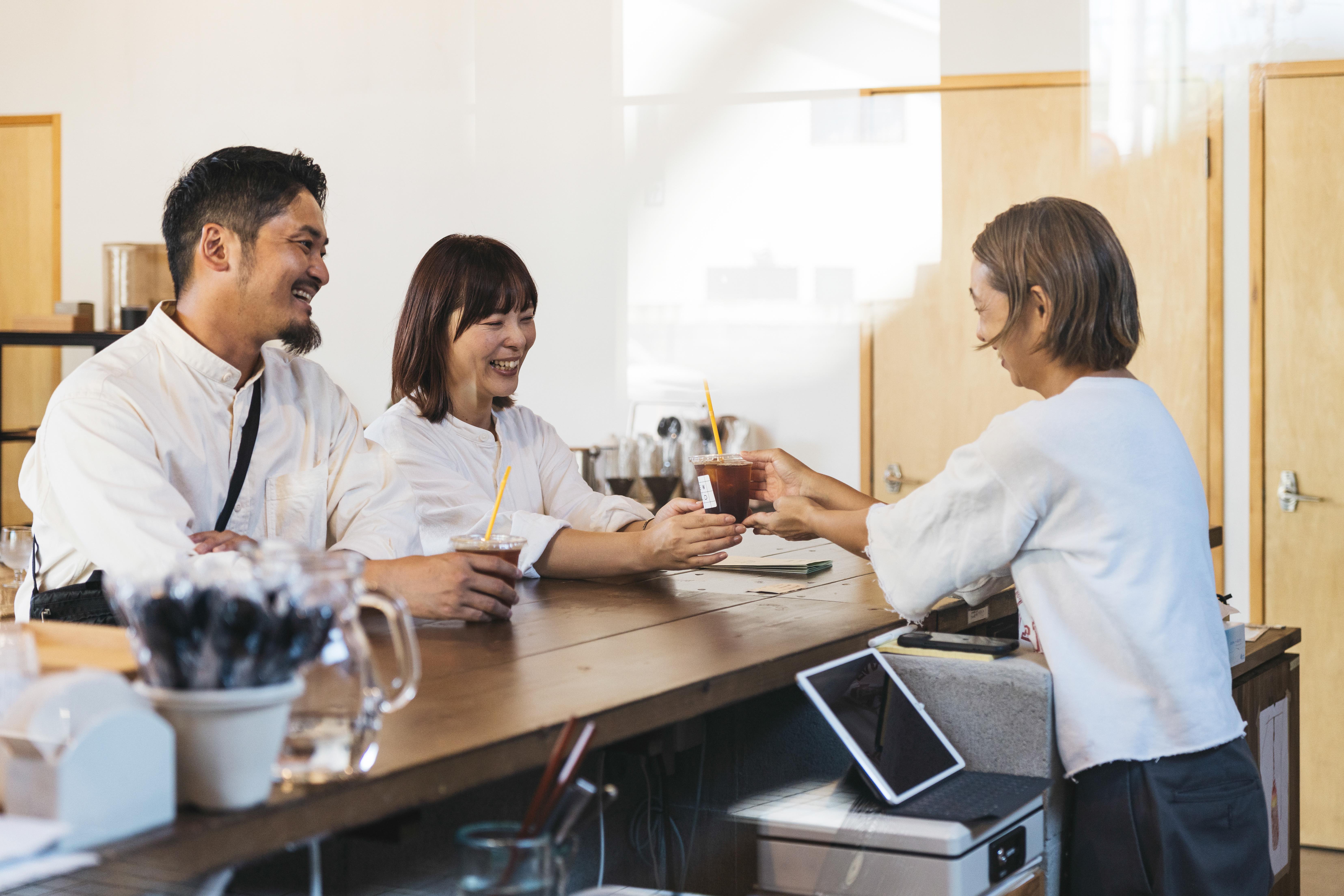 KOSA PASS で商店街散策