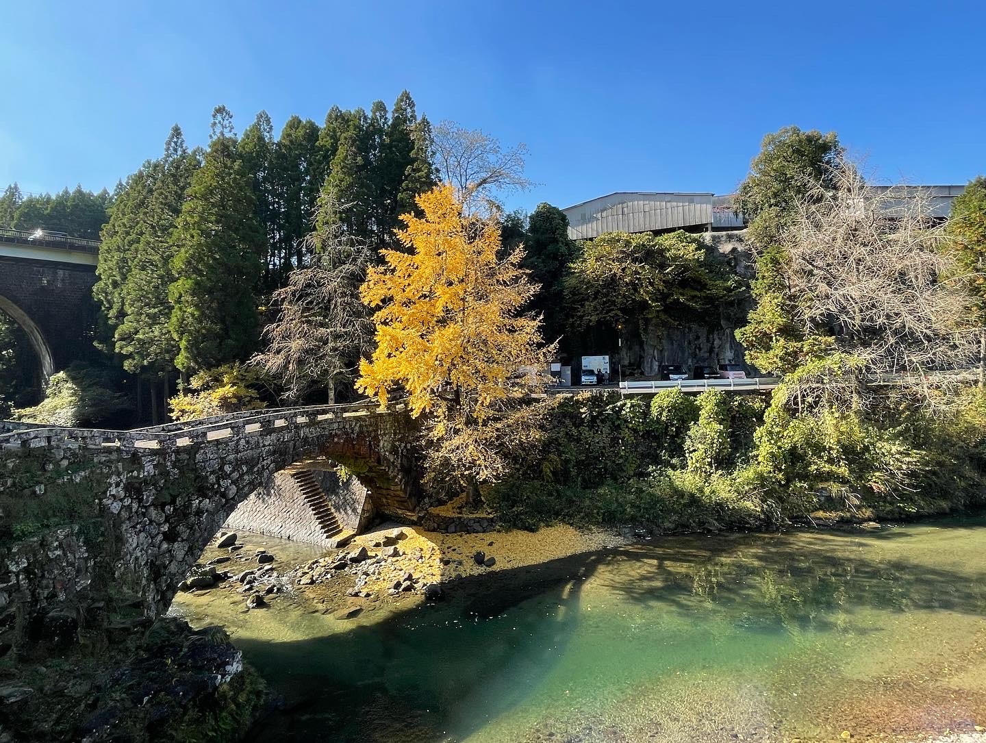 観光スポット　二俣橋
