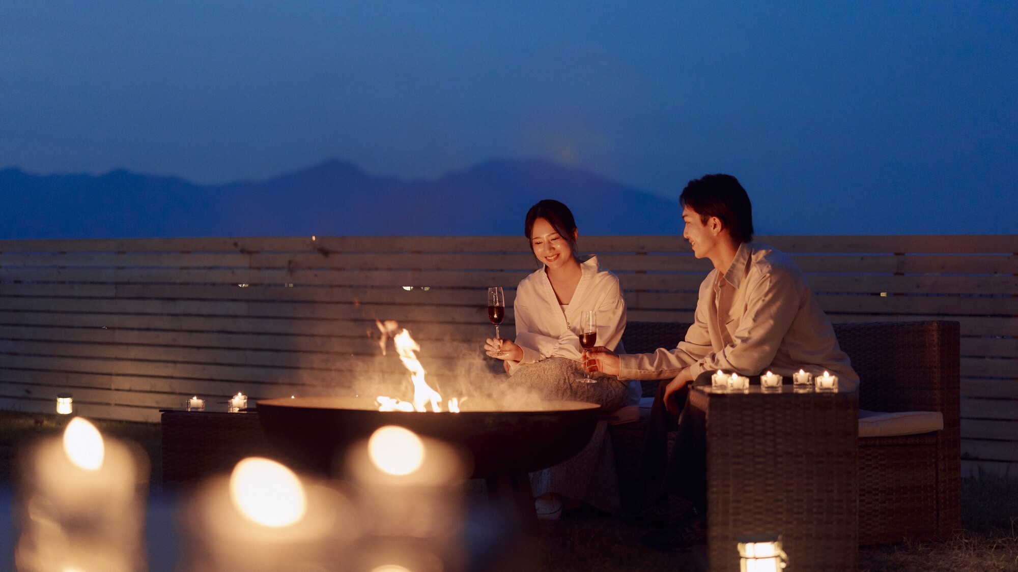 【ぬくもり満点☆蓼科牛すき焼】心温まる美食と自然の調和♪ドリンクはオールインクルーシブ★／1泊2食付